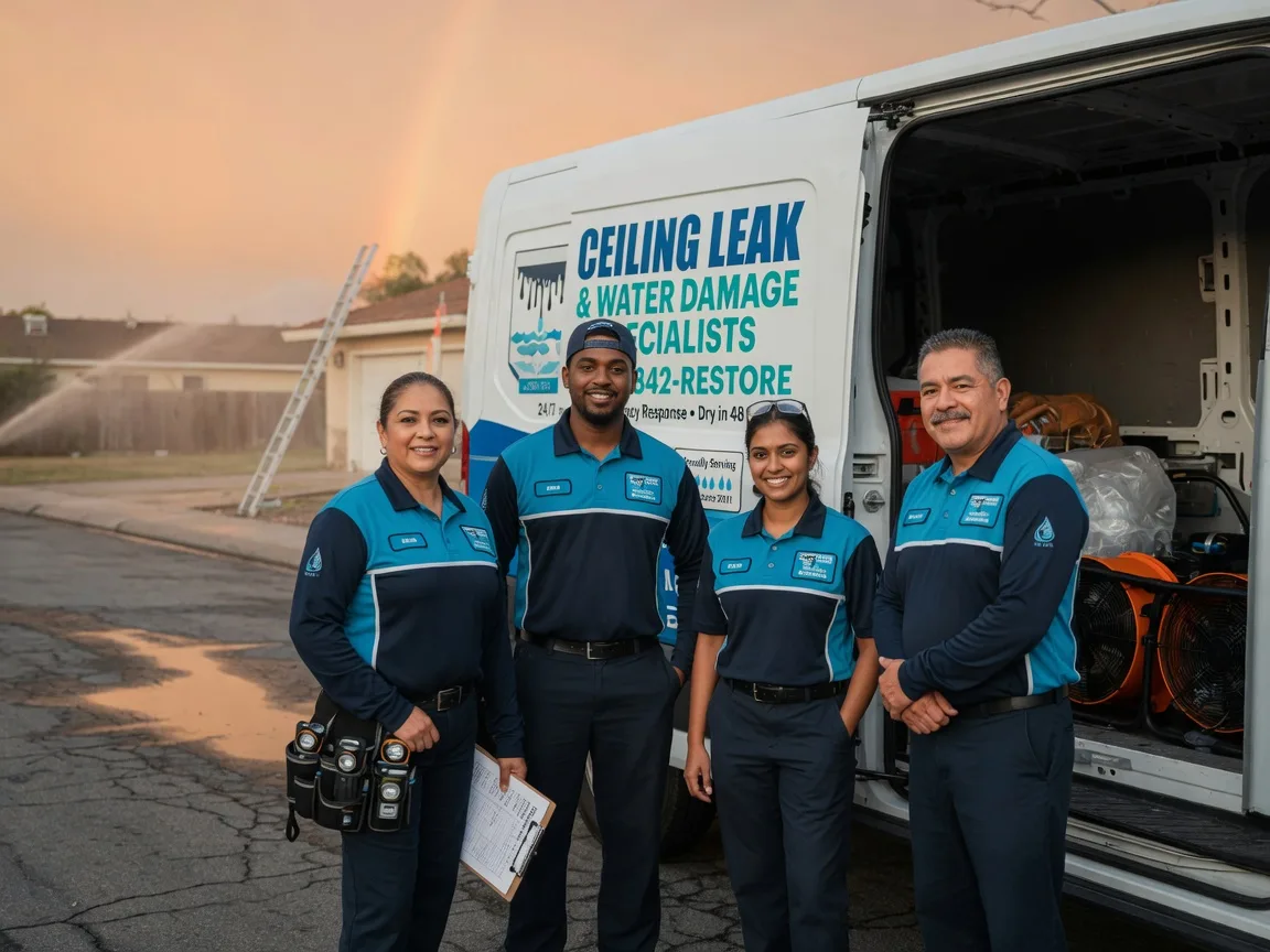 Ceiling Leak Cleanup company in Barrington, NH