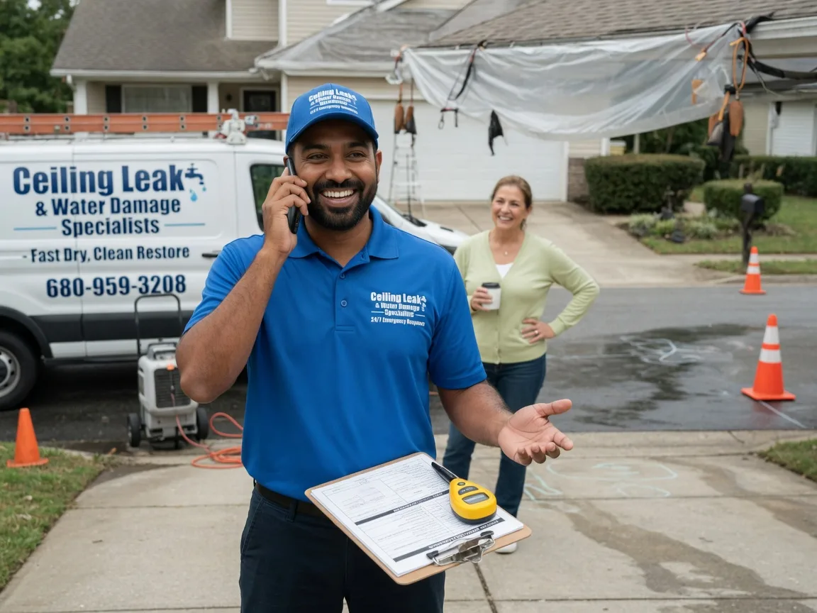 Ceiling Leak Cleanup Barrington, NH FAQs
